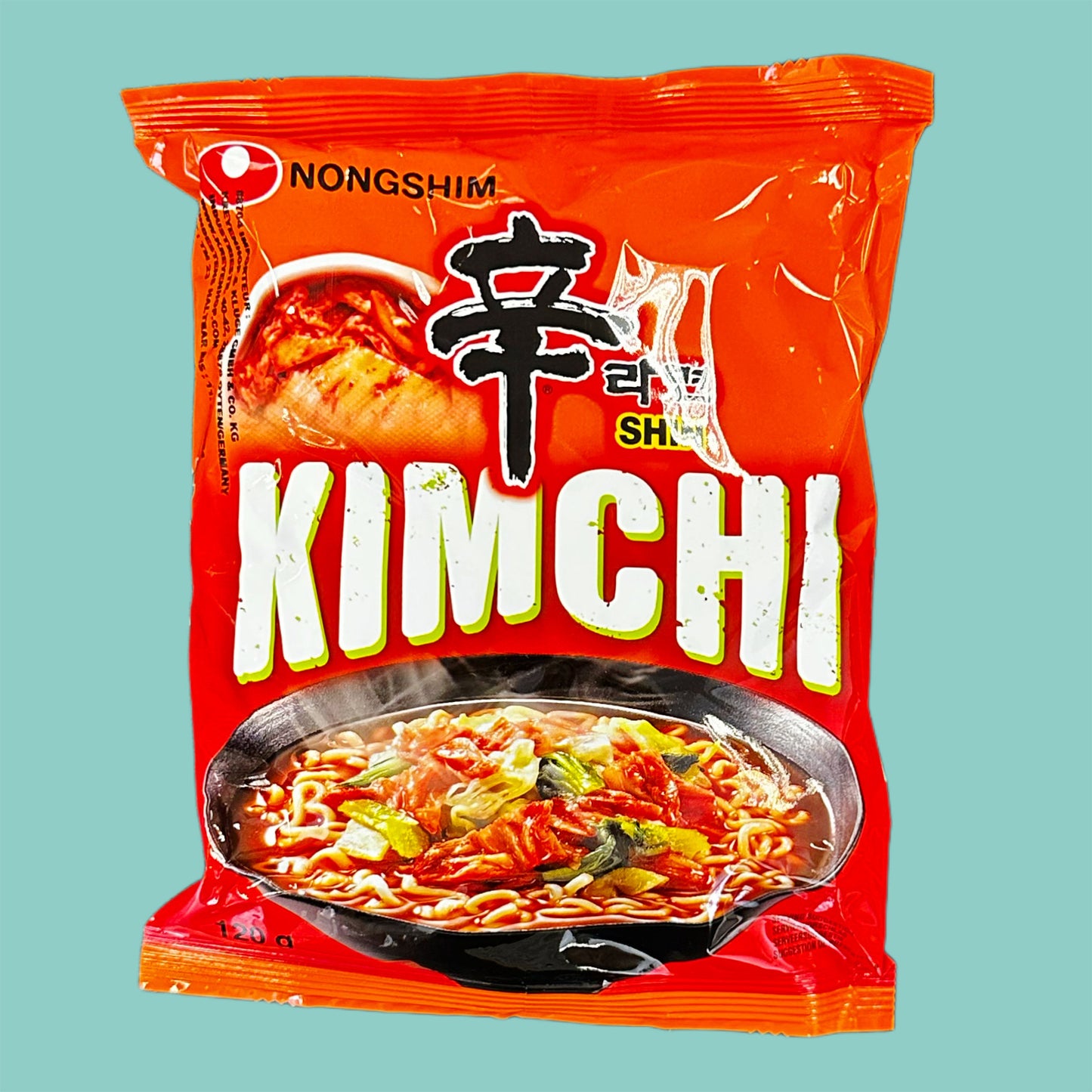 Nongshim Shin Kimchi Instant Ramen 120g