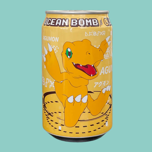 Ocean Bomb Digimon Agumon Bananen Geschmack 330ml