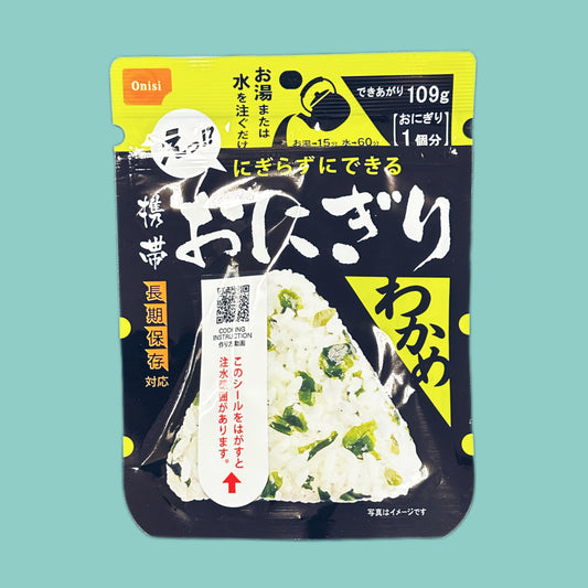 Onisi Instant Onigiri Wakame 20g