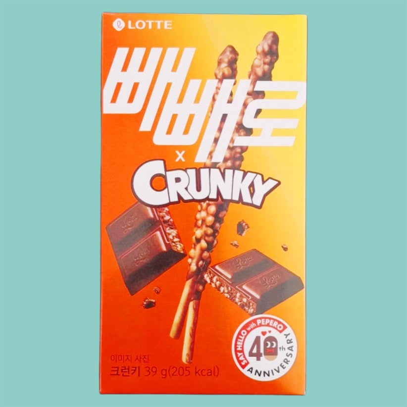 Lotte Pepero x Crunky Keksstangen 39g