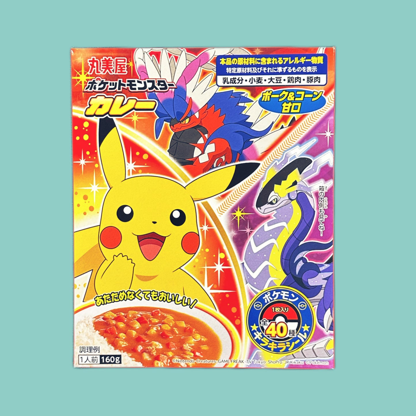 Pokémon Instant Curry mit Mais & Schweinefleisch 160g