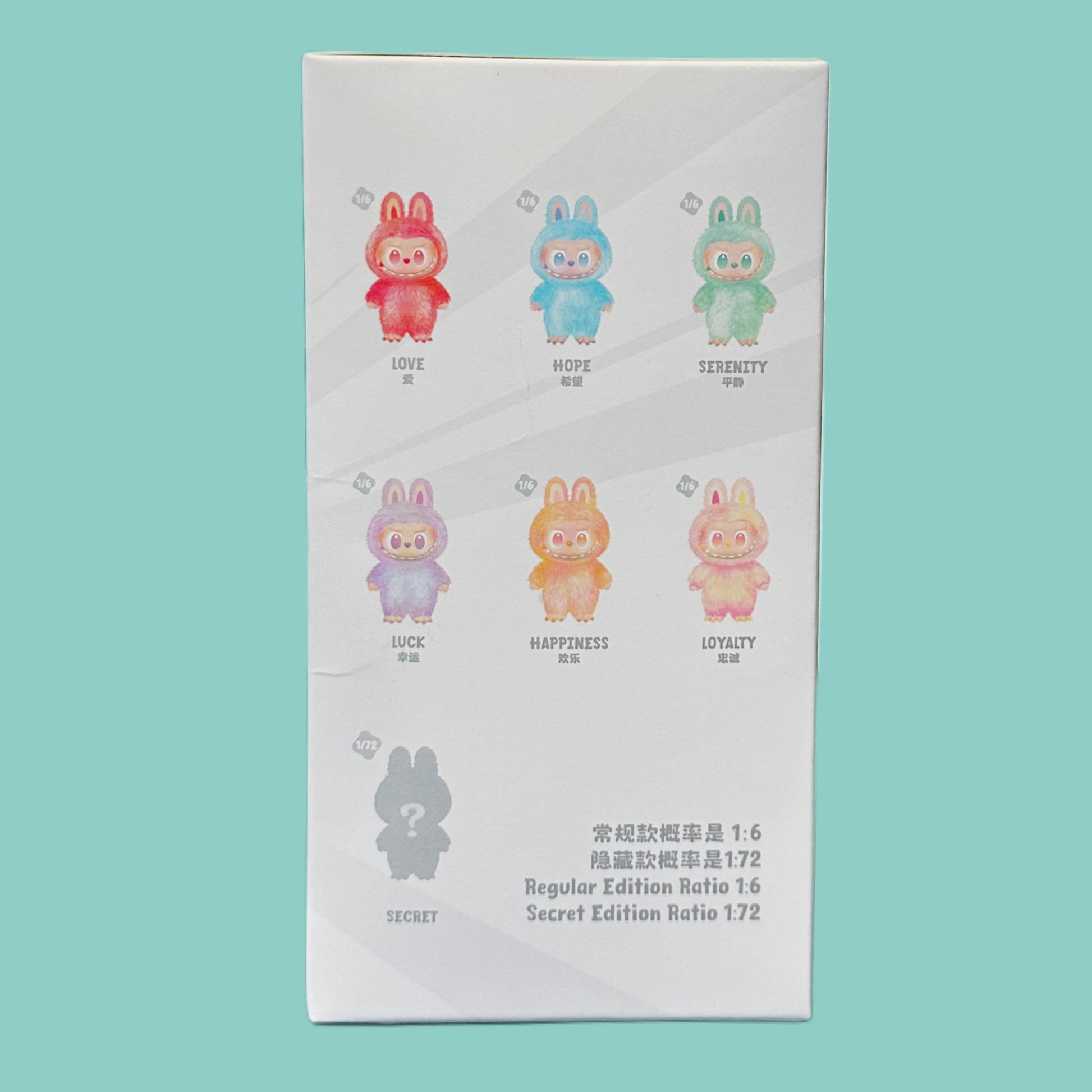 Pop Mart The Monsters (Labubu) ,,Big into Energy'' Blindbox (1 Stk.) hinten