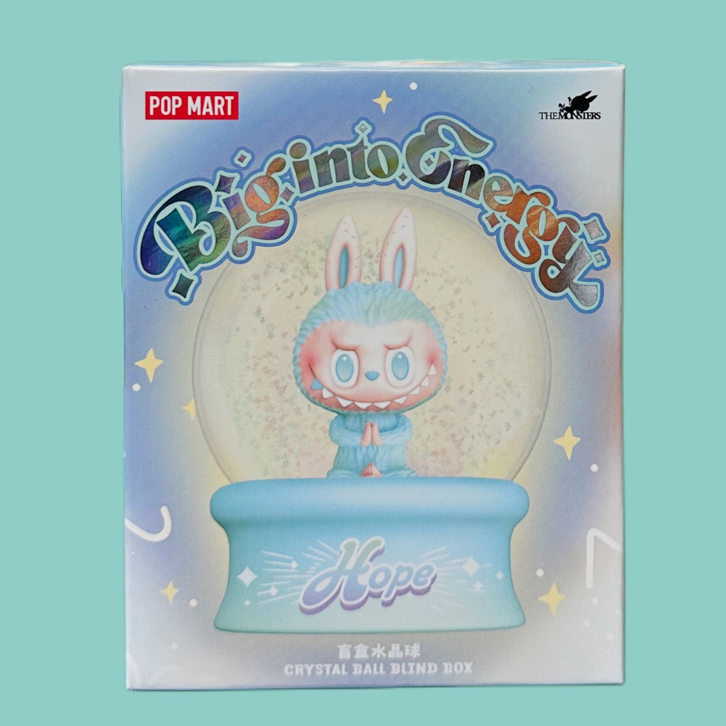 Pop Mart The Monsters ,,Big into Energy'' Kristallkugel Blindbox (1 Stk.)