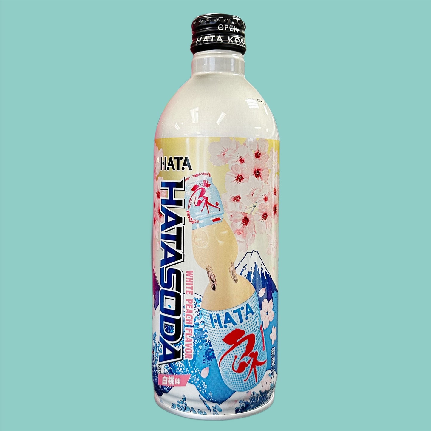 Hata Hatasoda Ramune weißer Pfirsich 500ml