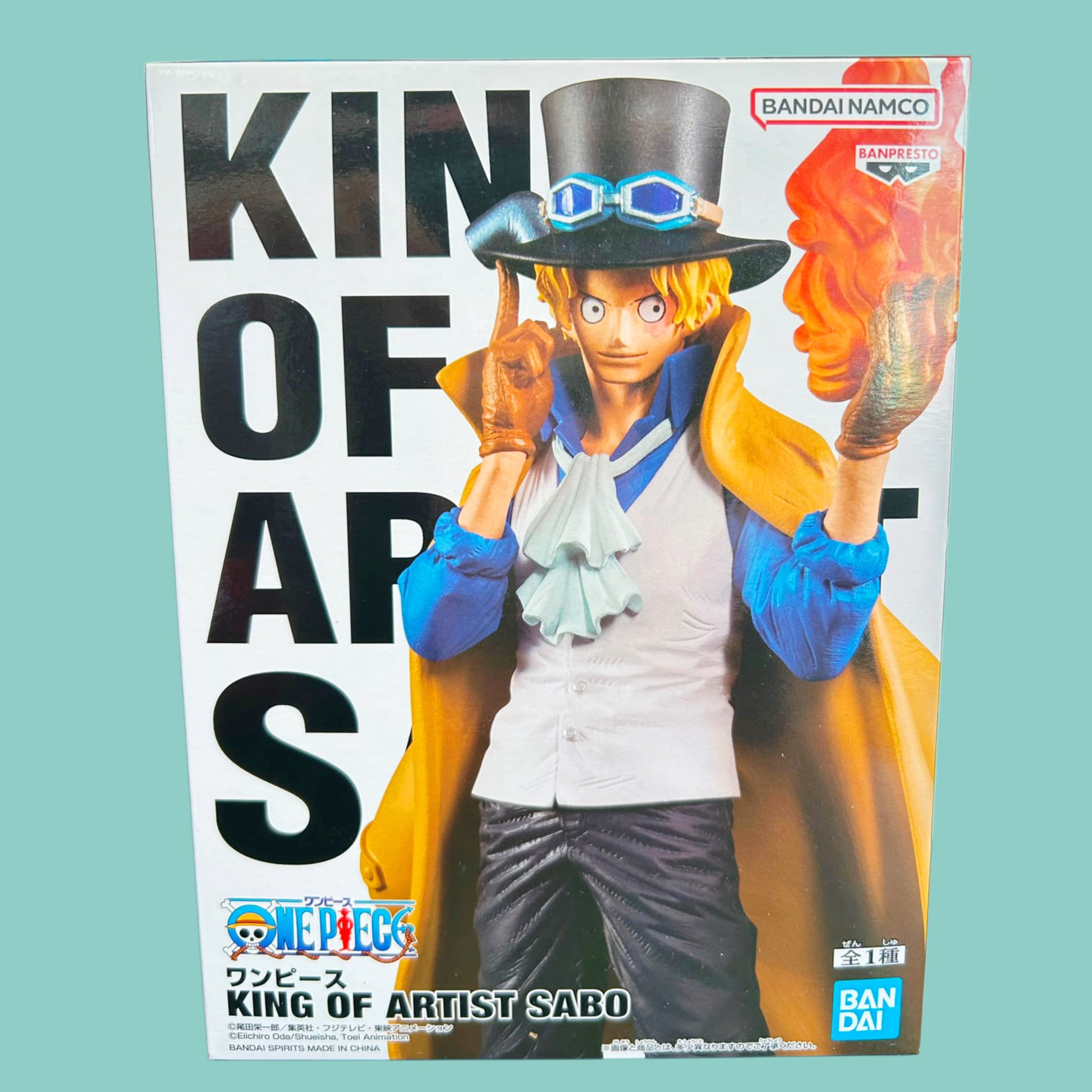 Bandai Namco One Piece King of Artist Sabo Figur
