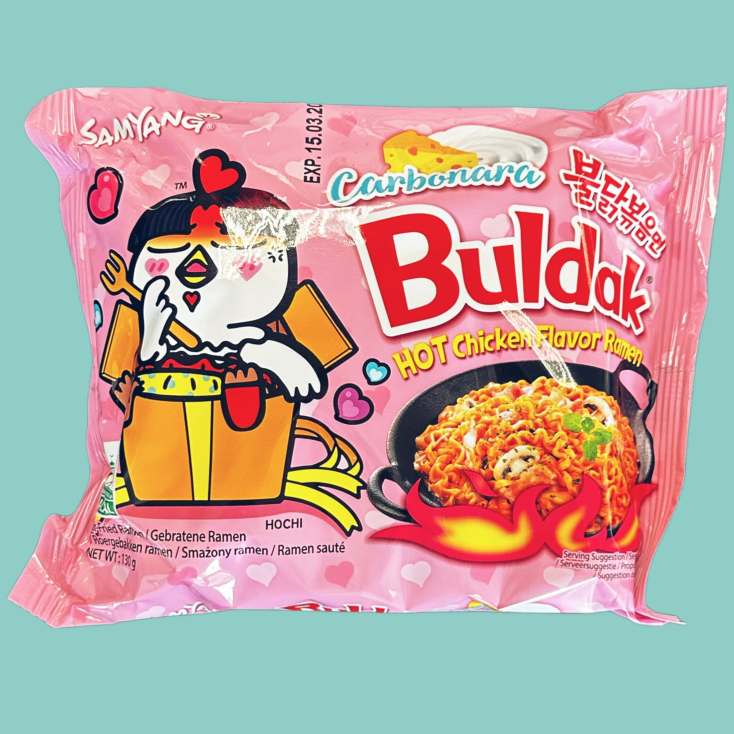 Samyang Buldak Hot Chicken Carbonara Ramen 130g