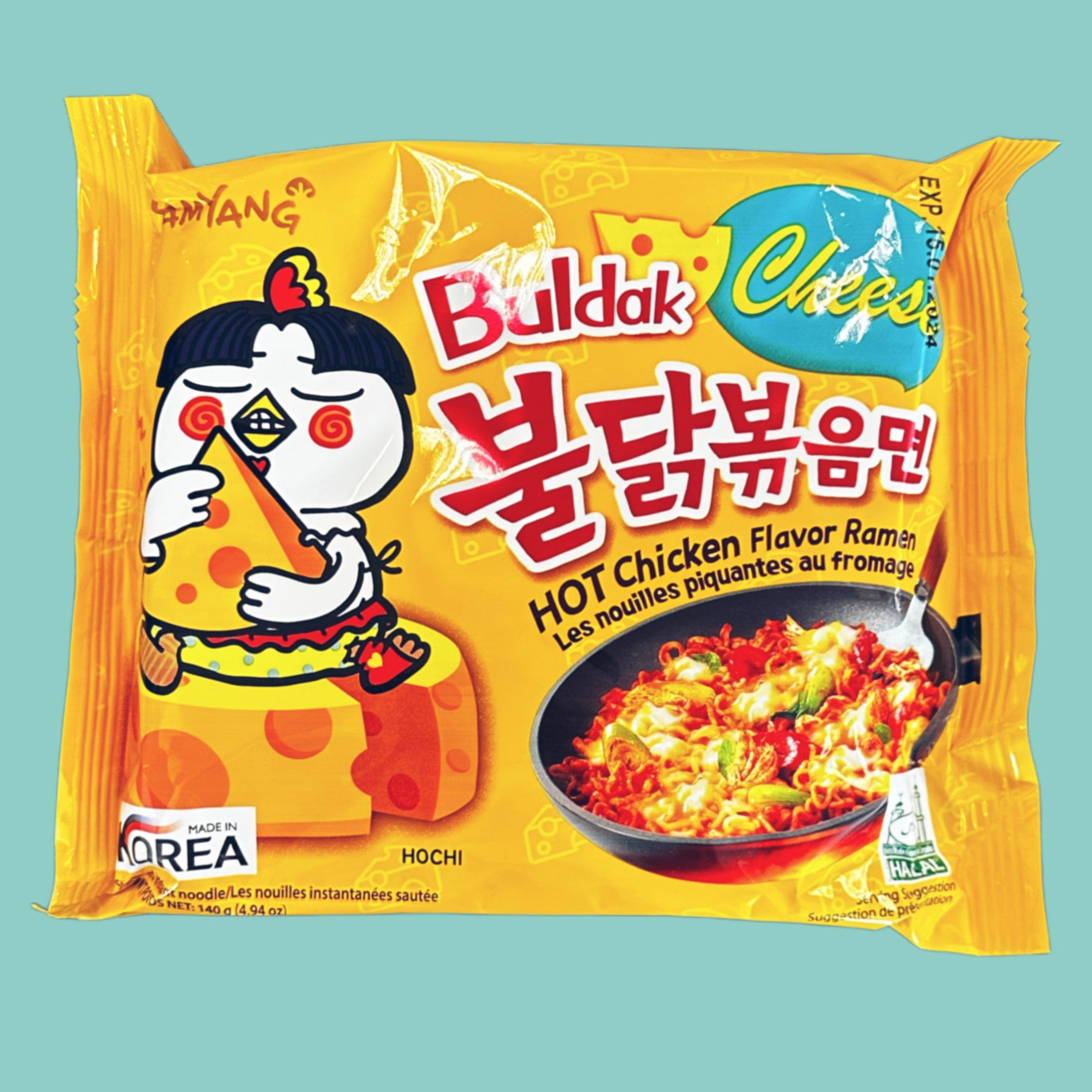 Samyang Buldak Hot Chicken Cheese Instant Nudeln Ramen 140g