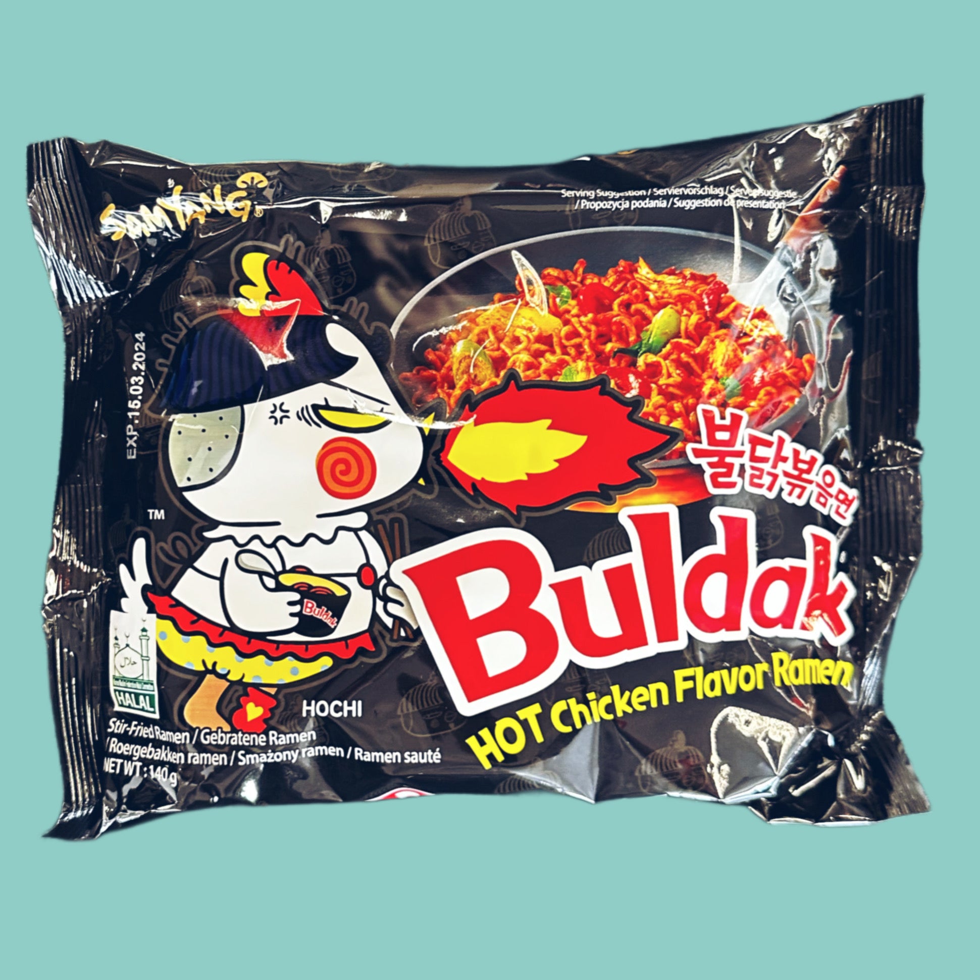 Samyang Buldak Hot Chicken Instant Nudeln Ramen 140g