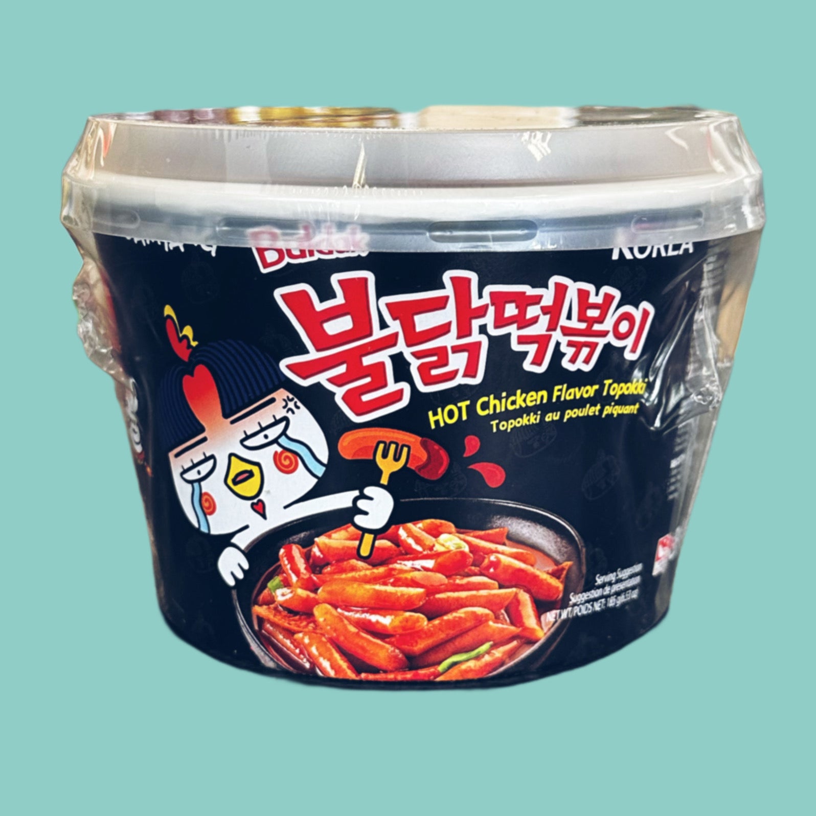 Samyang Buldak Hot Chicken Instant Tteokbokki Big Bowl 185g