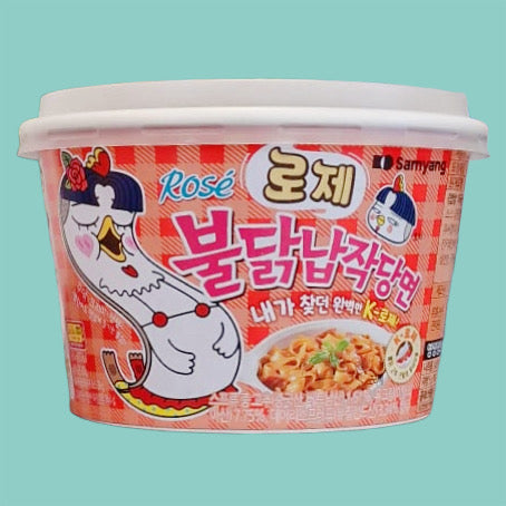 Samyang Buldak Hot Chicken Rosé Dangmyeon Cup 169g