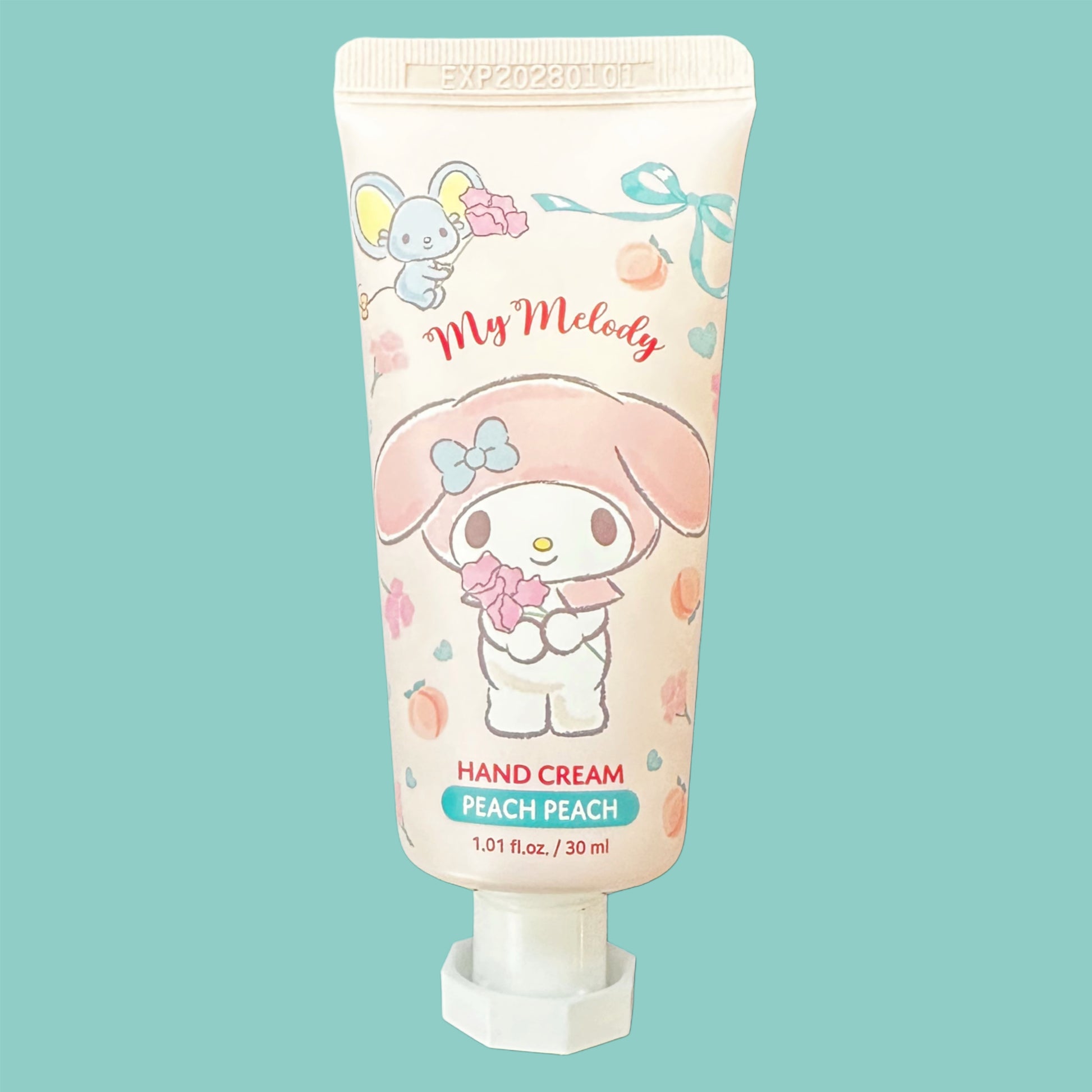 Measty Sanrio Handcreme 30ml (1 Stk.) pfirsich