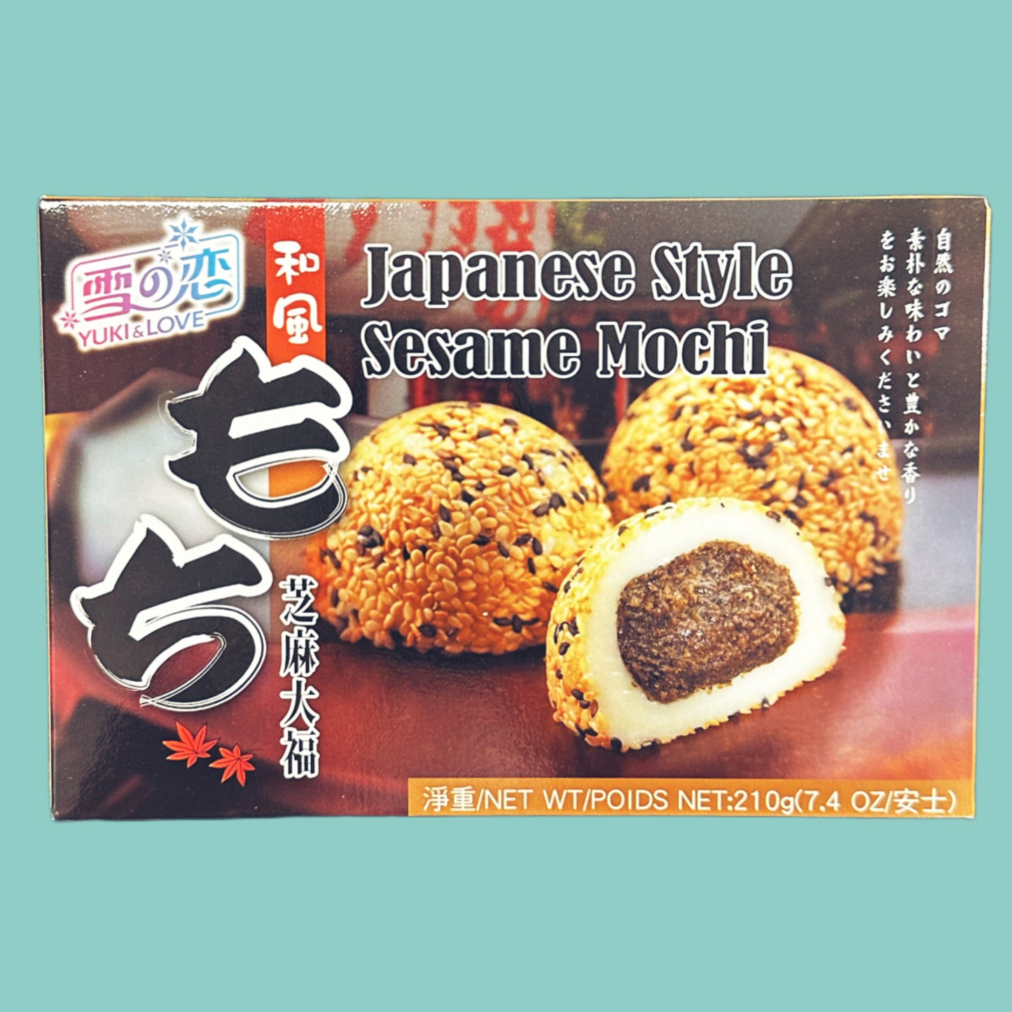 Yuki & Love Sesam Mochi 210g