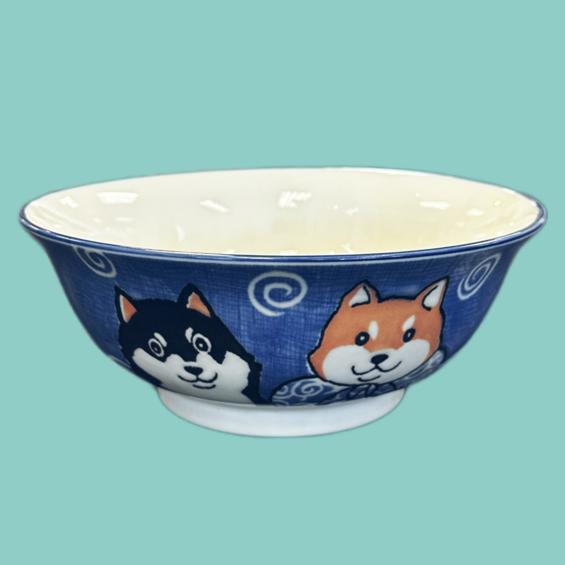 Shiba Inu Schüssel blau 23cm⌀