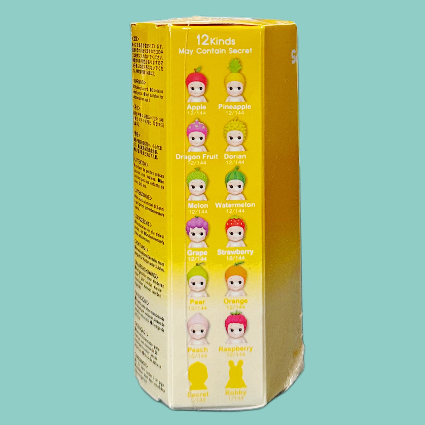 Sonny Angel Frucht Serie Blindbox (1 Stk.) hinten