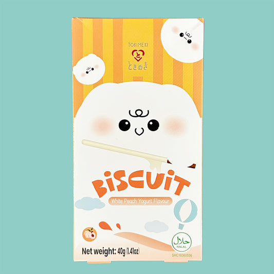Tokimeki Biscuit Pfrisich Geschmack 40g