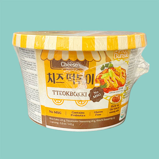 ProBunsik Instant Tteokbokki Cup Käse 142g