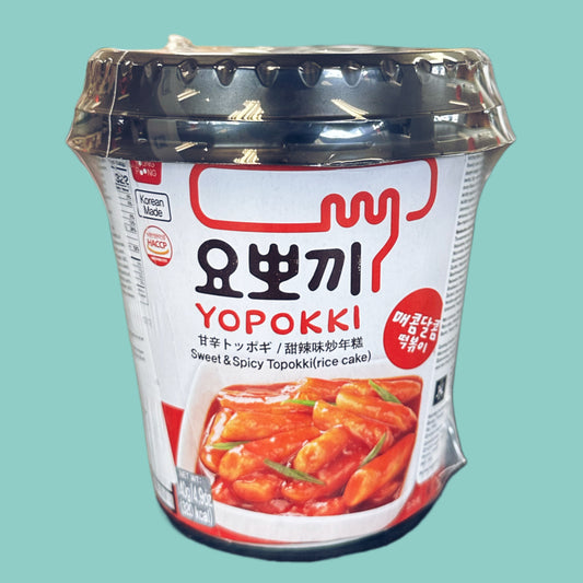 Young Poong Yopokki Instant Tteokbokki Cup süß & scharf 140g