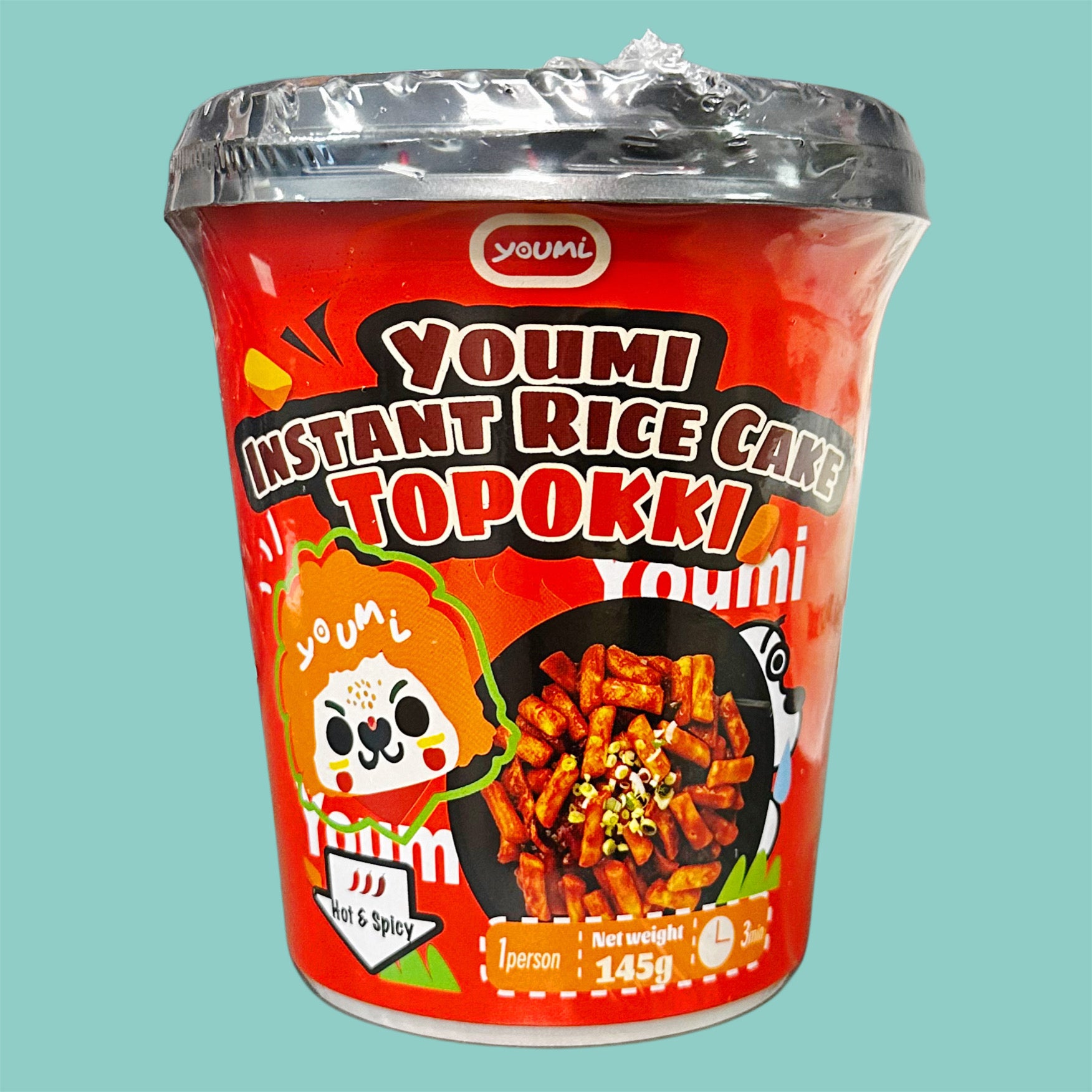 Youmi Instant Tteokbokki Cup scharf 138g